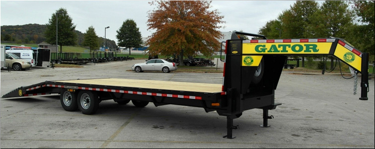 Gooseneck flat bed trailer for sale14k  Hancock County, Ohio